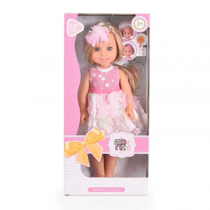 Кукла 38 cm Fairy Doll Sun, розова LS1502-8