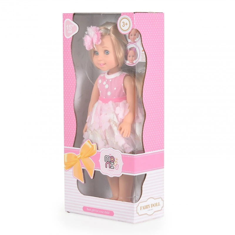 Кукла 38 cm Fairy Doll Sun, розова LS1502-8