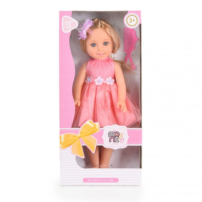 Кукла 38 cm Fairy Doll, корал LS1502-7