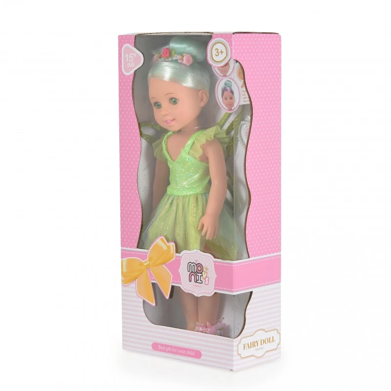 Кукла 38 cm Fairy Doll Sun, зелена LS1502-4