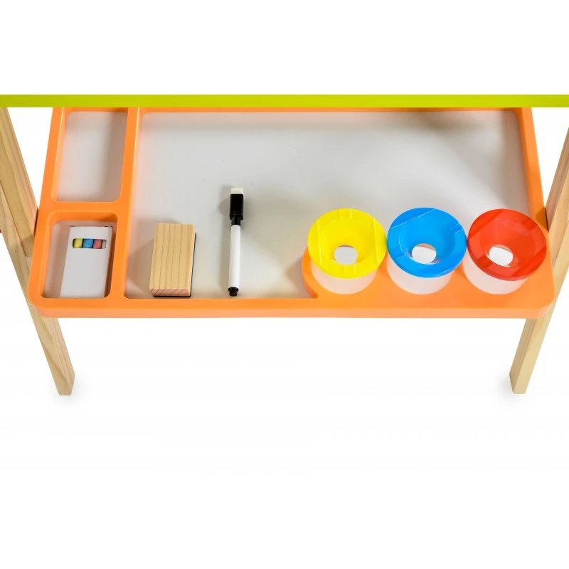 Дървена дъска за рисуване с магнити BPE318