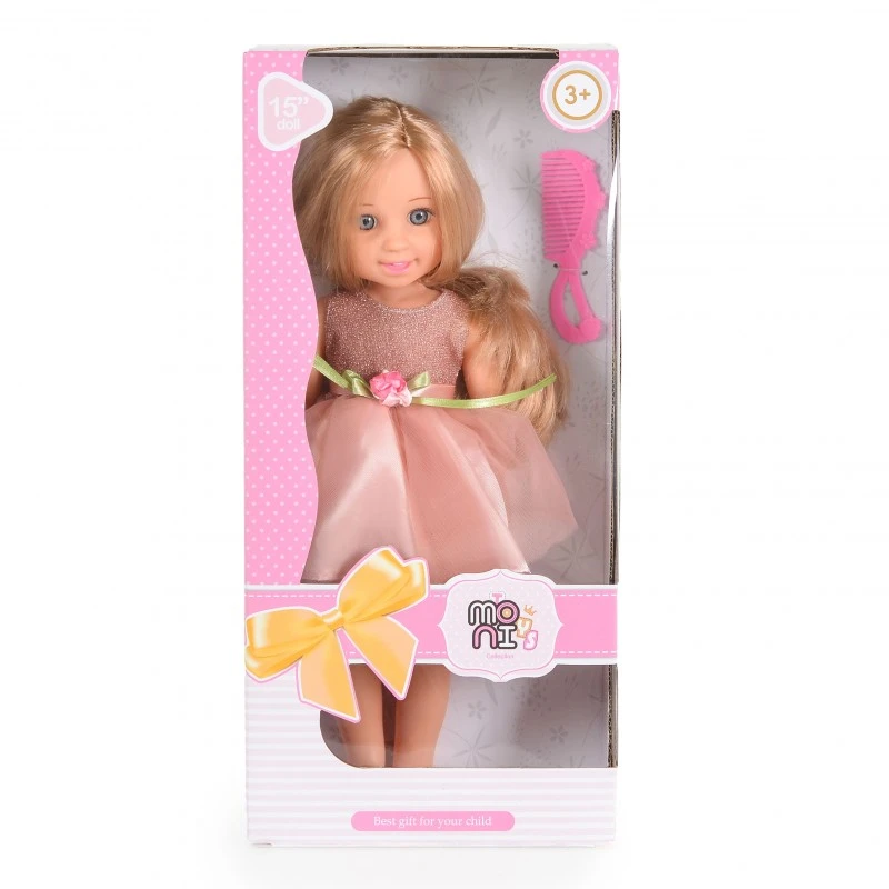 Кукла 38 cm Fairy Doll пудра LS1502-1