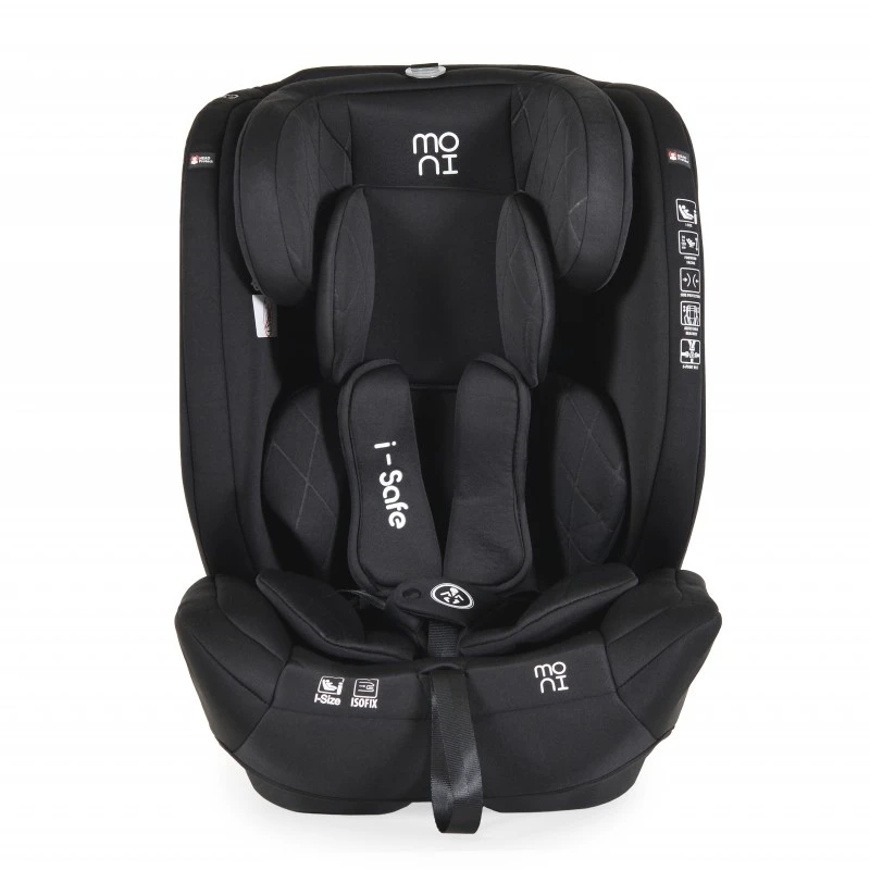 Стол за кола i-Safe 76-150cм черен