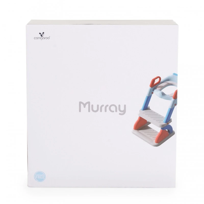 Адаптор със стълба за тоалетна Murray розов