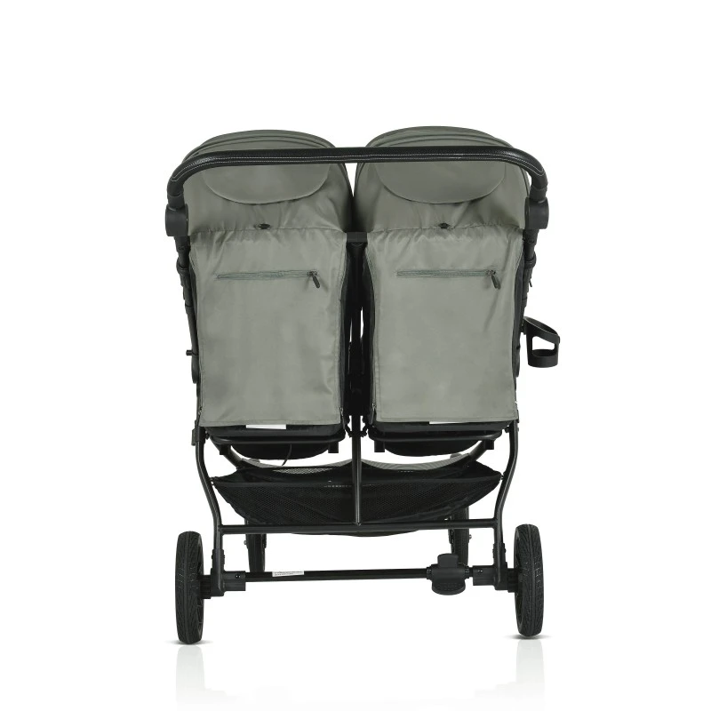 Количка за близнаци TwinGo Mineral-green