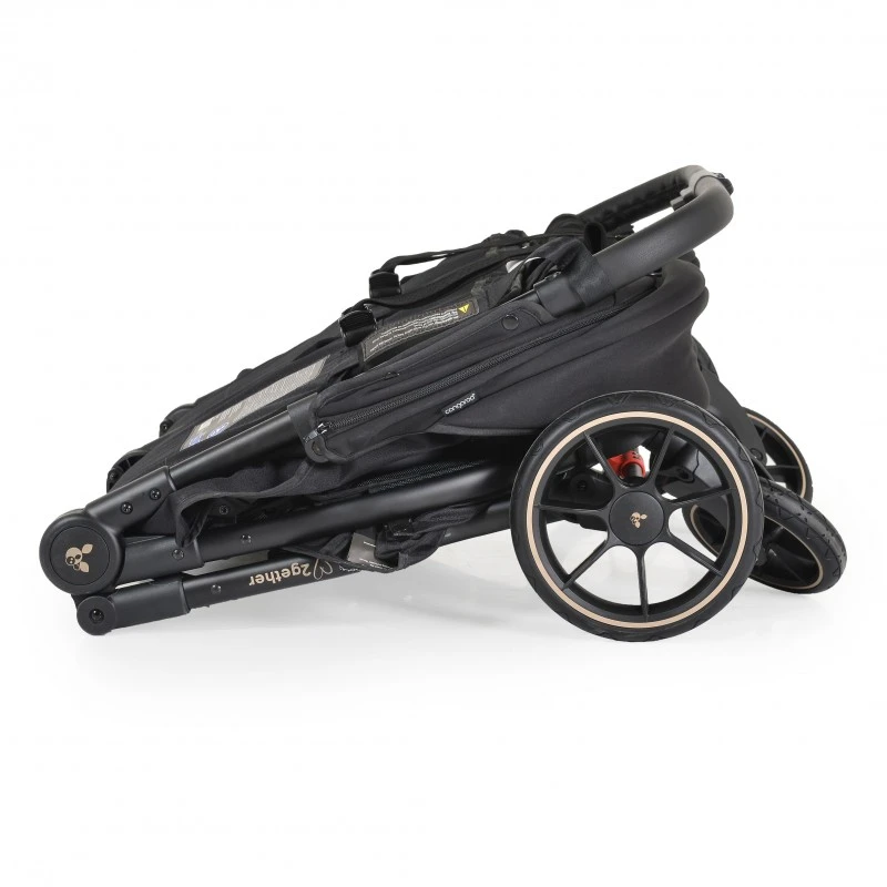 Количка за близнаци 2Gether Modern-Black