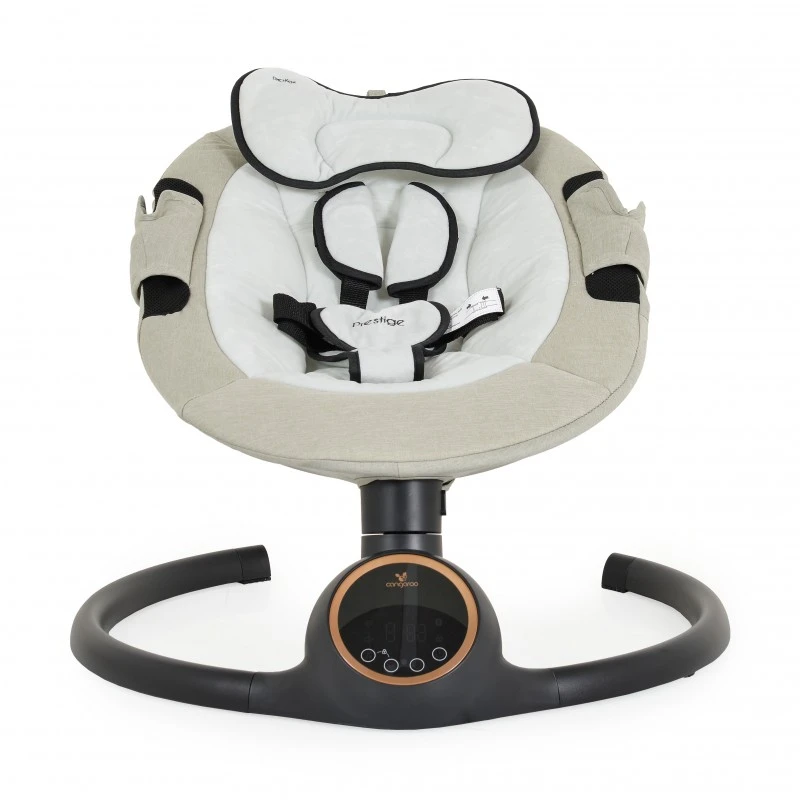 Електрическа люлка Prestige Светлосив