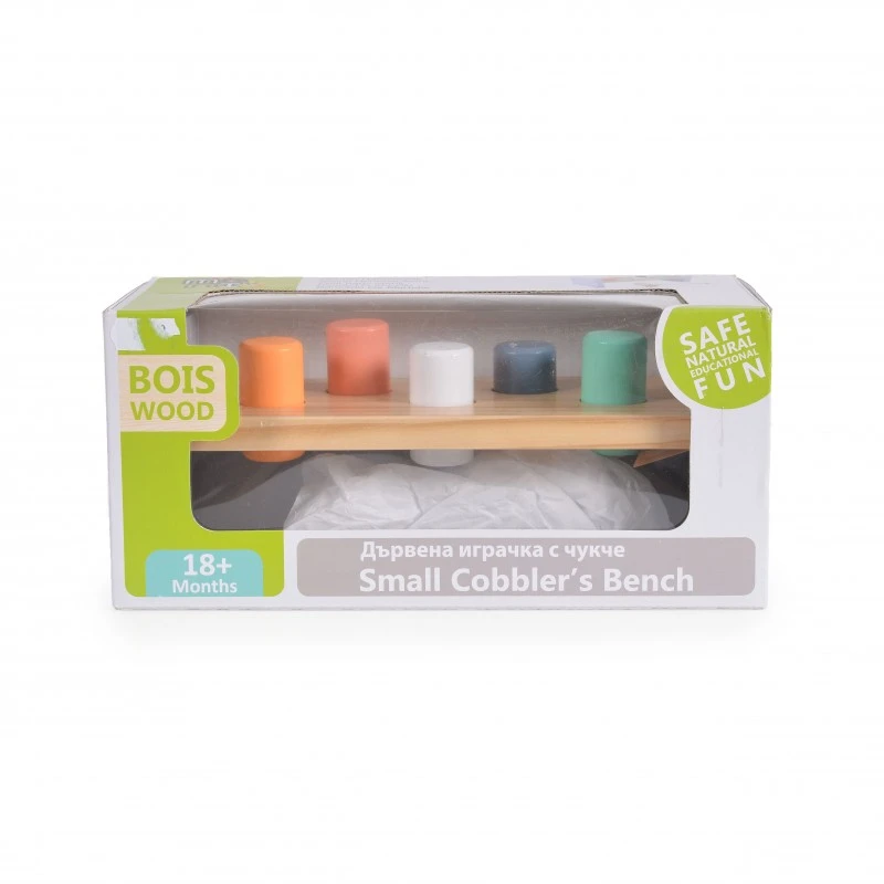 Дървена играчка с чукче 2525