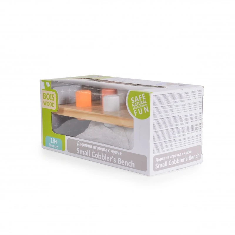 Дървена играчка с чукче 2525