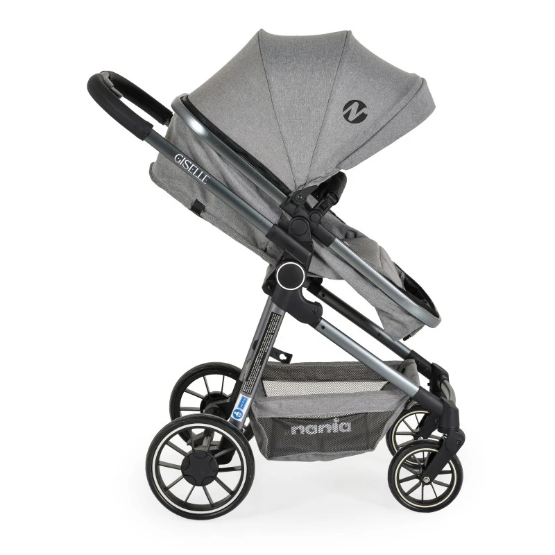 Комбинирана детска количка 2в1 Giselle, сив