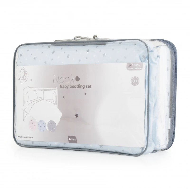 Спален комплект 6 части 120/60 NOOK Blue stars