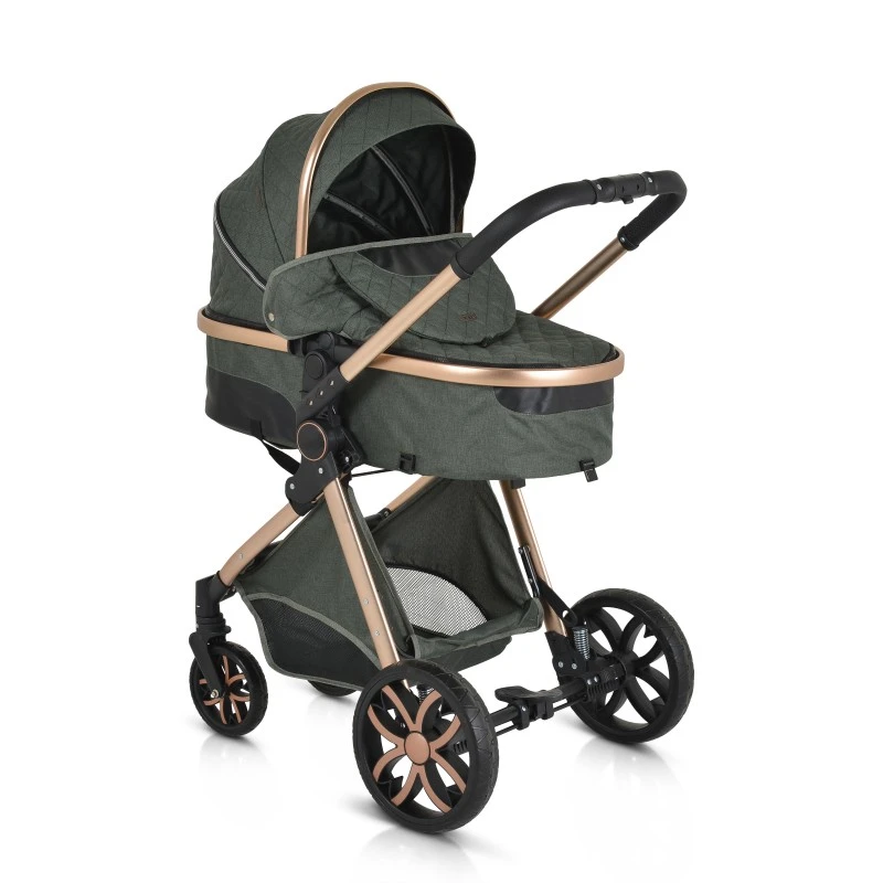 Комбинирана количка Alma зелен