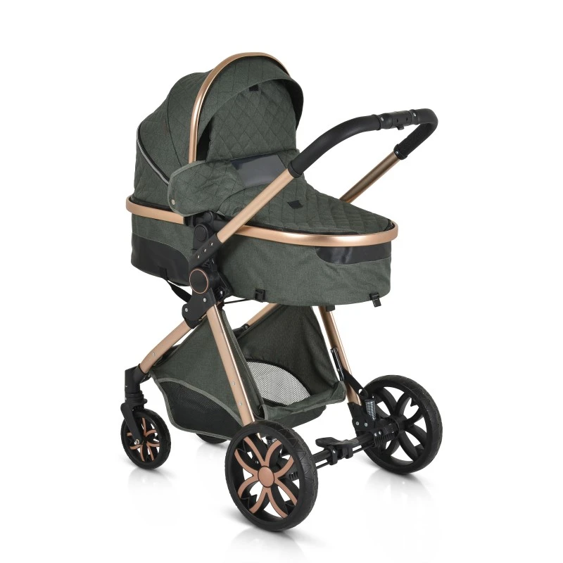 Комбинирана количка Alma зелен