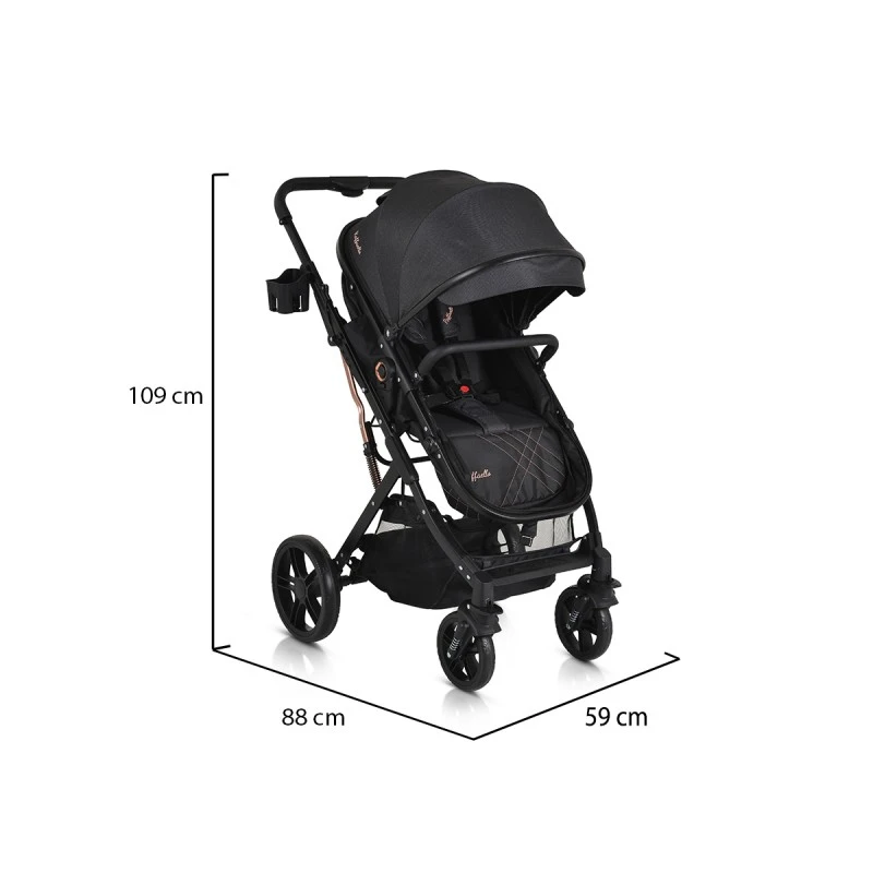 Комбинирана количка Rafaello черен