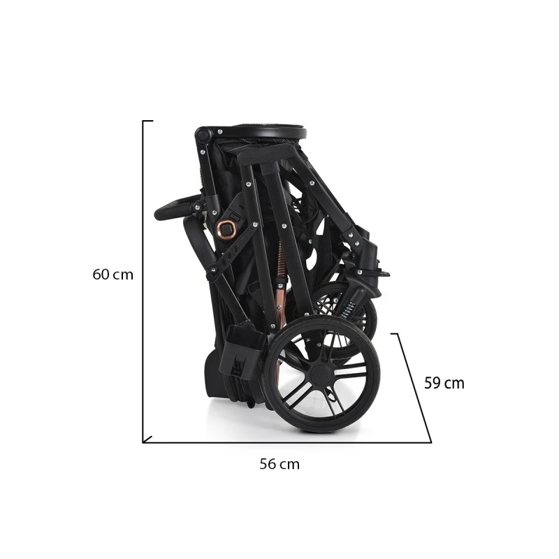 Комбинирана количка Rafaello черен