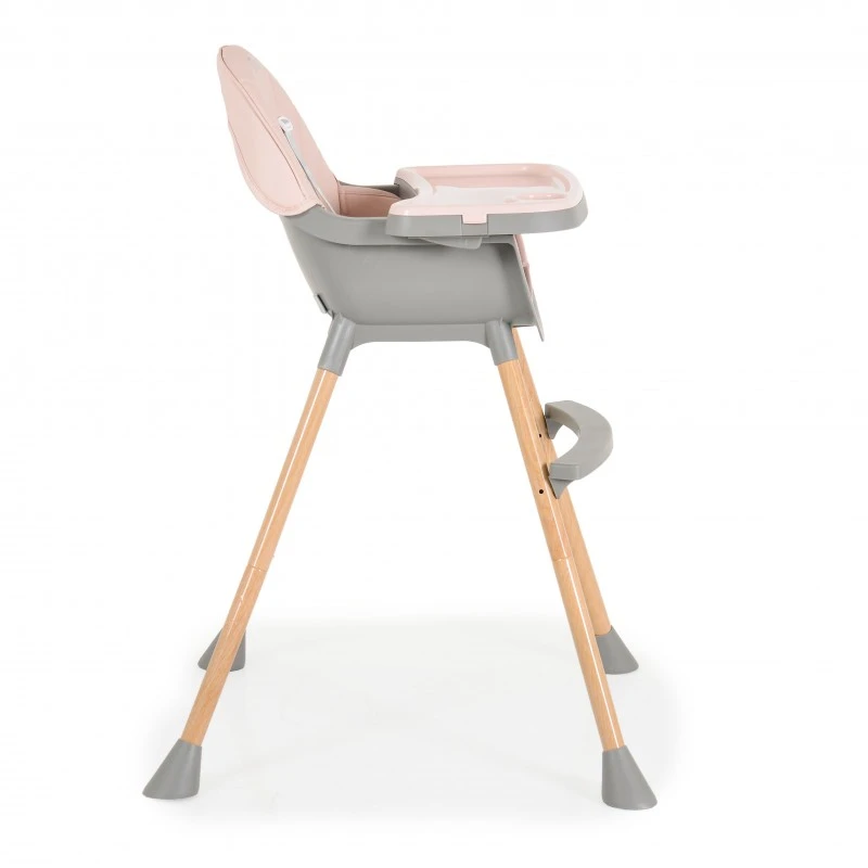 Стол за хранене Donut 2в1 розов