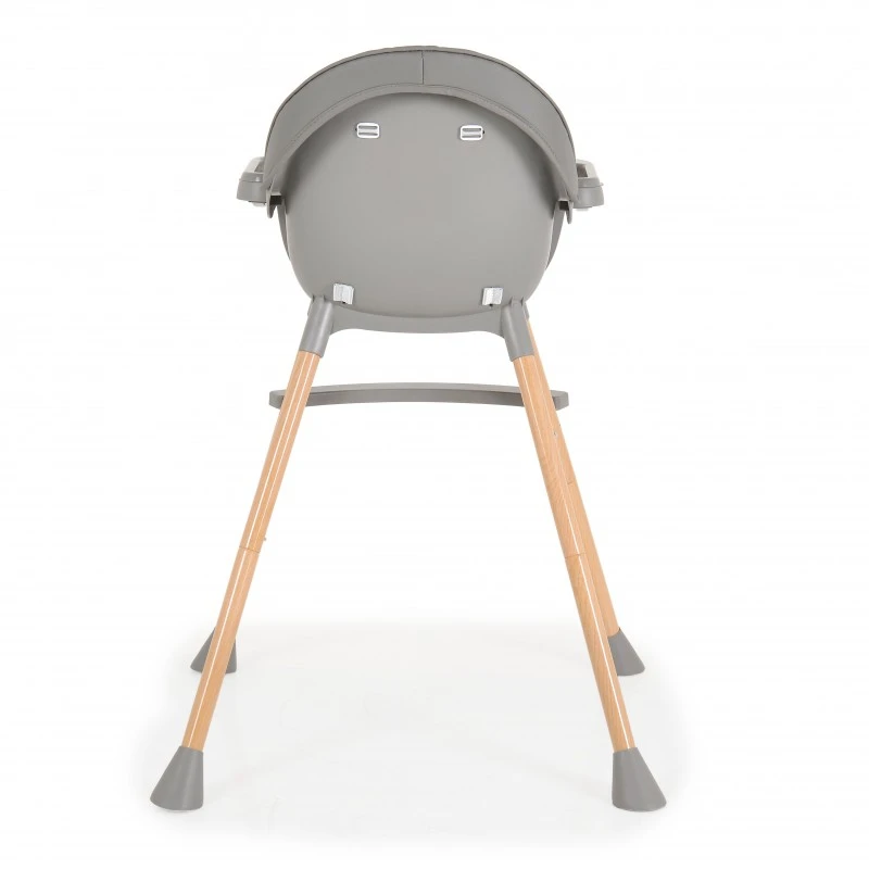 Стол за хранене Donut 2в1 сив