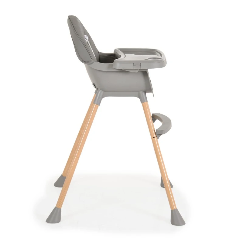 Стол за хранене Donut 2в1 сив