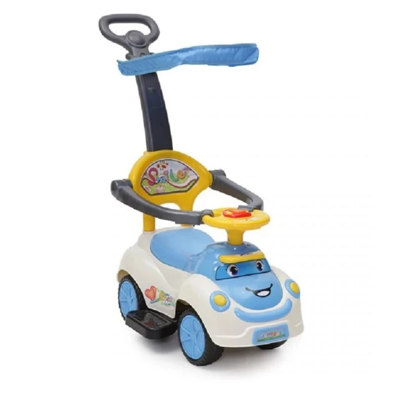 Moni Кола с дръжка SMILE бял