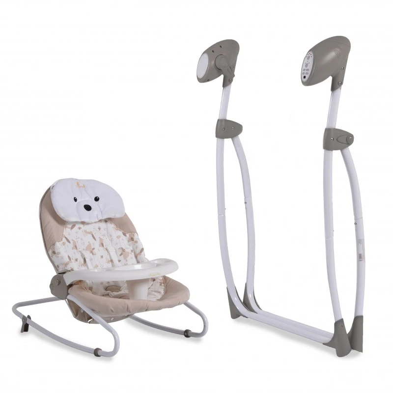 Cangaroo Електрическа люлка Swing star бежов