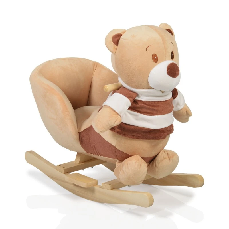 Люлка Moni Toys плюшена Bear каки