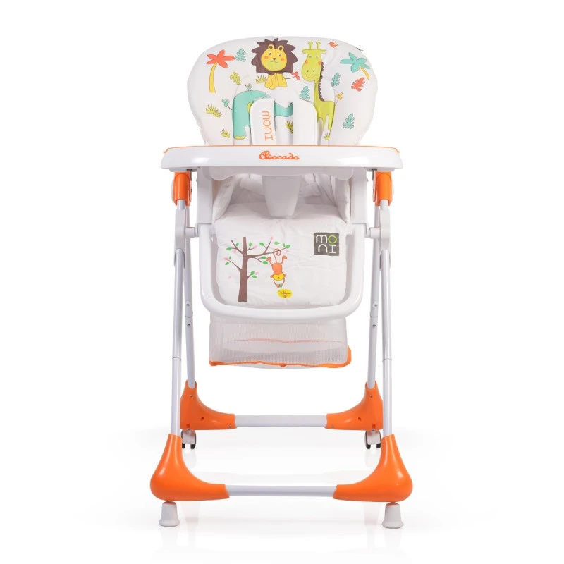 Moni Стол за хранене Avocado оранжев