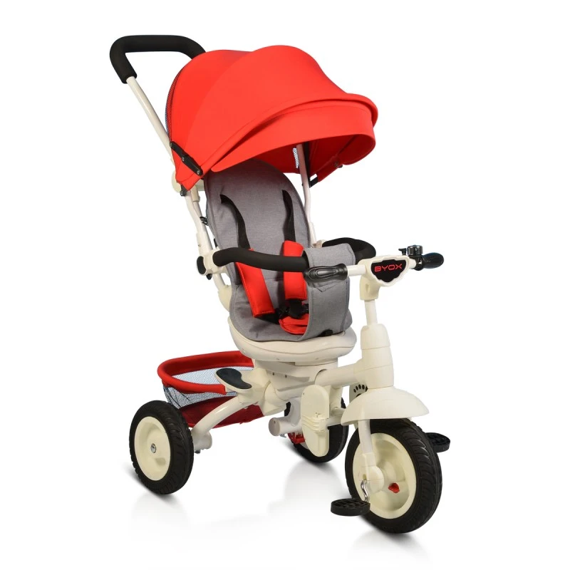 ДЕТСКА ТРИКОЛКА Byox QUEEN ЧЕРВЕН