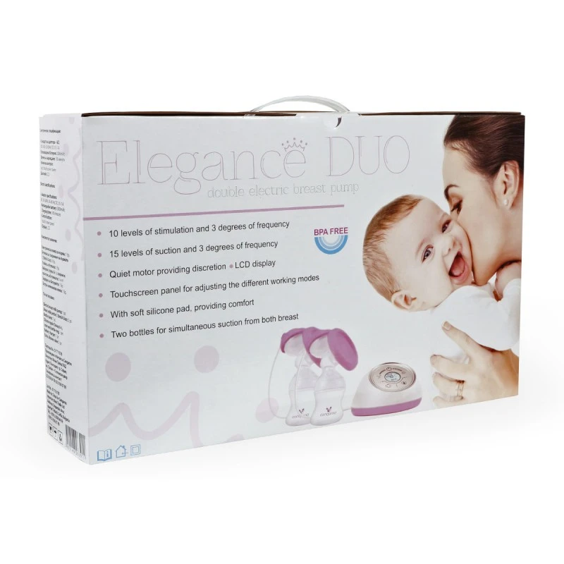 ЕЛЕКТРИЧЕСКА ПОМПА ЗА КЪРМА Cangaroo ELEGANCE DUO ЛИЛАВ