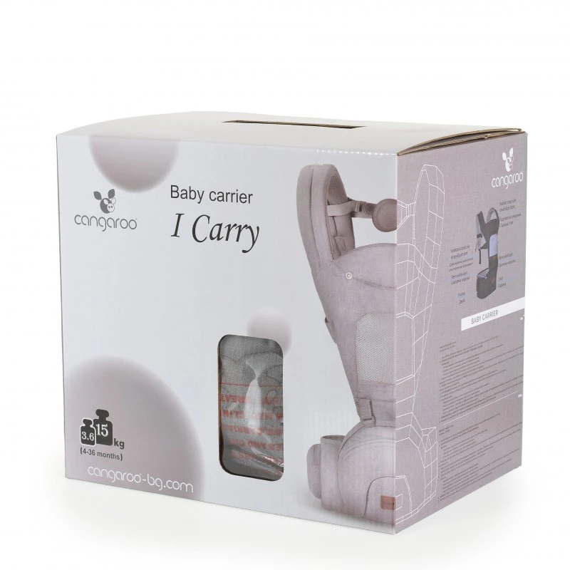 Кенгуру Cangaroo I carry черен