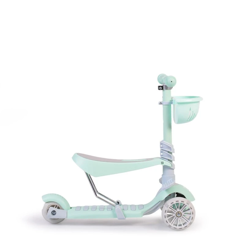 Moni Тротинетка Bubblegum зелен