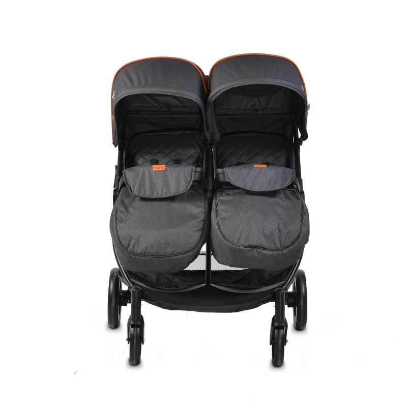 Количка за близнаци Rome бежов