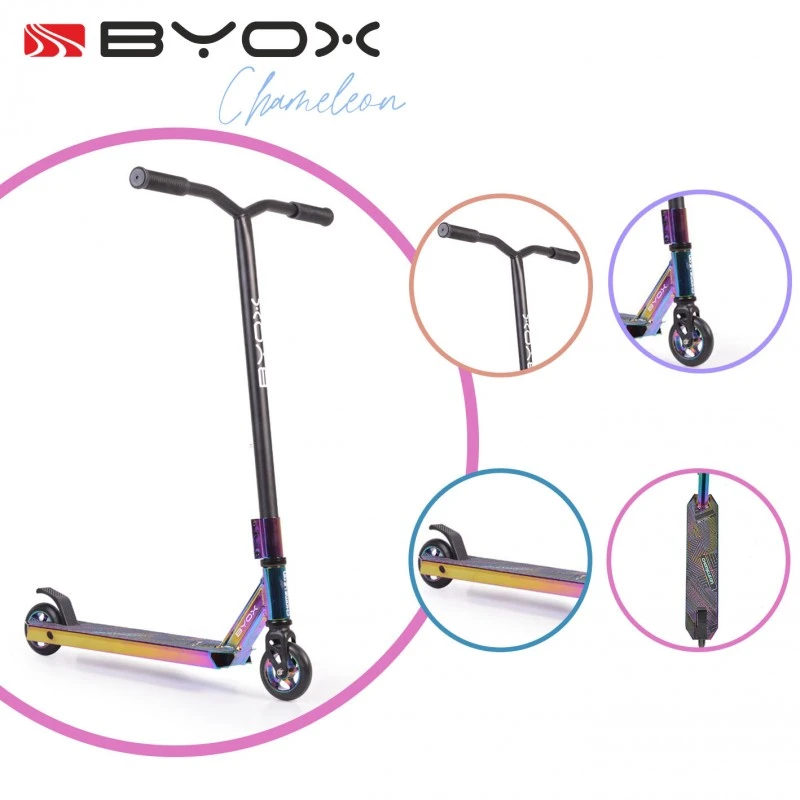 Byox Тротинетка Stunt Chameleon New Edition