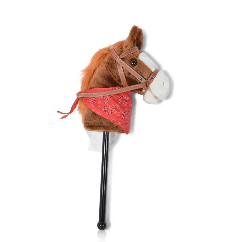 Moni Toys Играчка за яздене кон Cowboy с шал