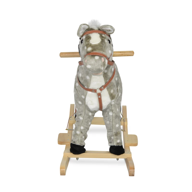 Moni Toys Люлка плюшена кон Spotty