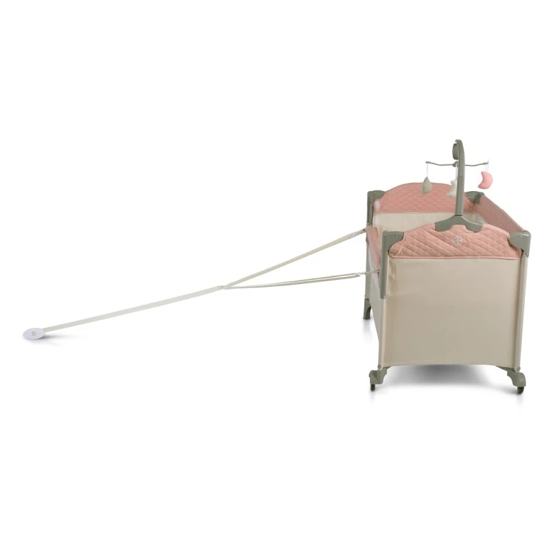 Детска кошара Cangaroo, Indiana, розов, 0 месеца +