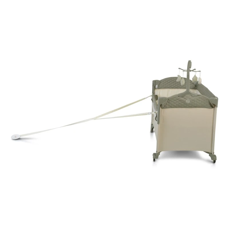 Детска кошара Cangaroo, Indiana, сив, 0 месеца +