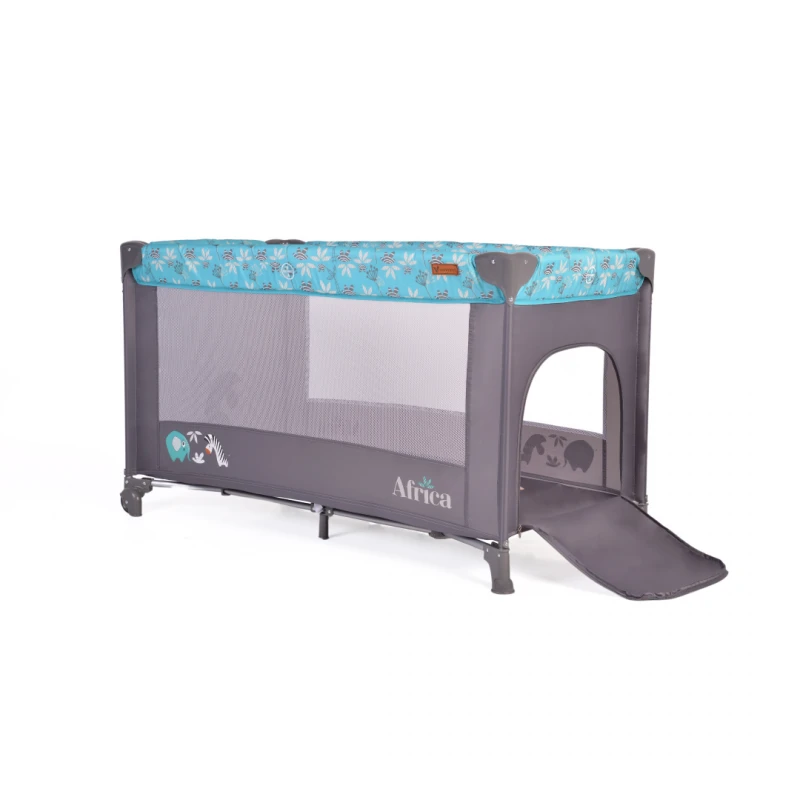 Детска кошара Cangaroo, Africa, тюркоаз, 0 месеца +