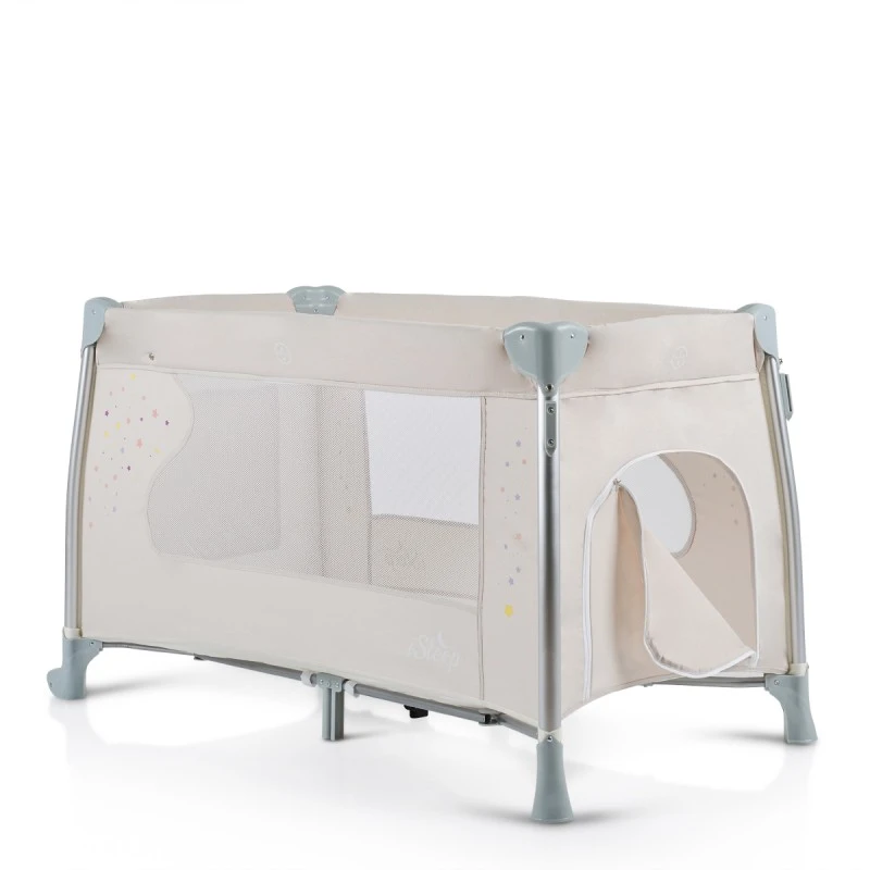 Детска кошара Cangaroo Isleep, бежов , 0 месеца +