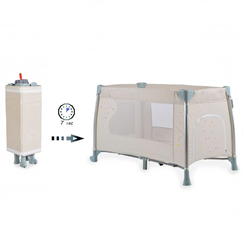 Детска кошара Cangaroo Isleep, бежов , 0 месеца +