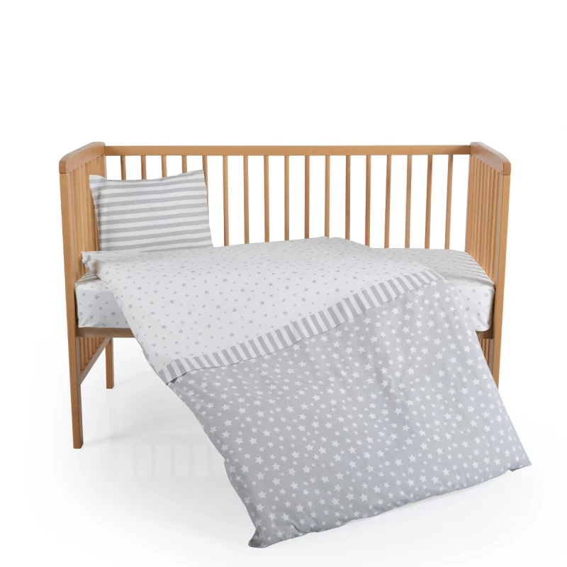 Hugzzz Спален комплект 3 части Heavenly сив