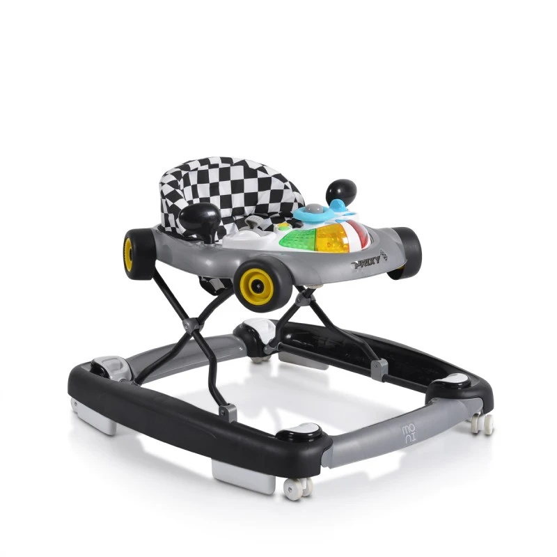 Moni Проходилка Prixy 3 в 1 сив