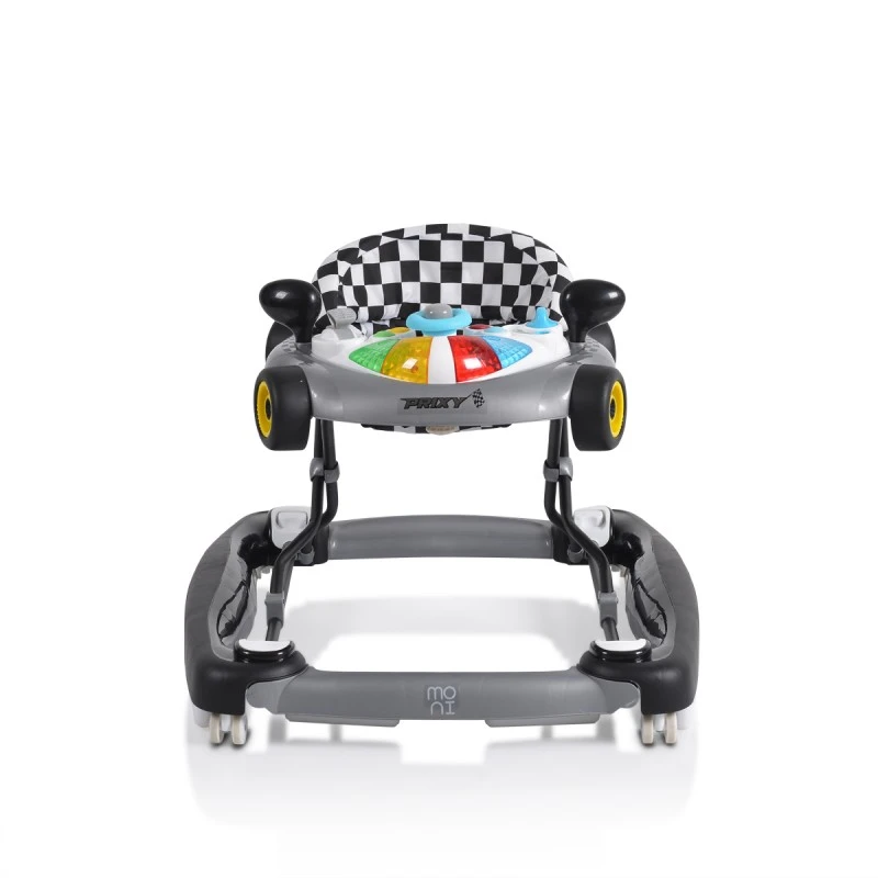 Moni Проходилка Prixy 3 в 1 сив