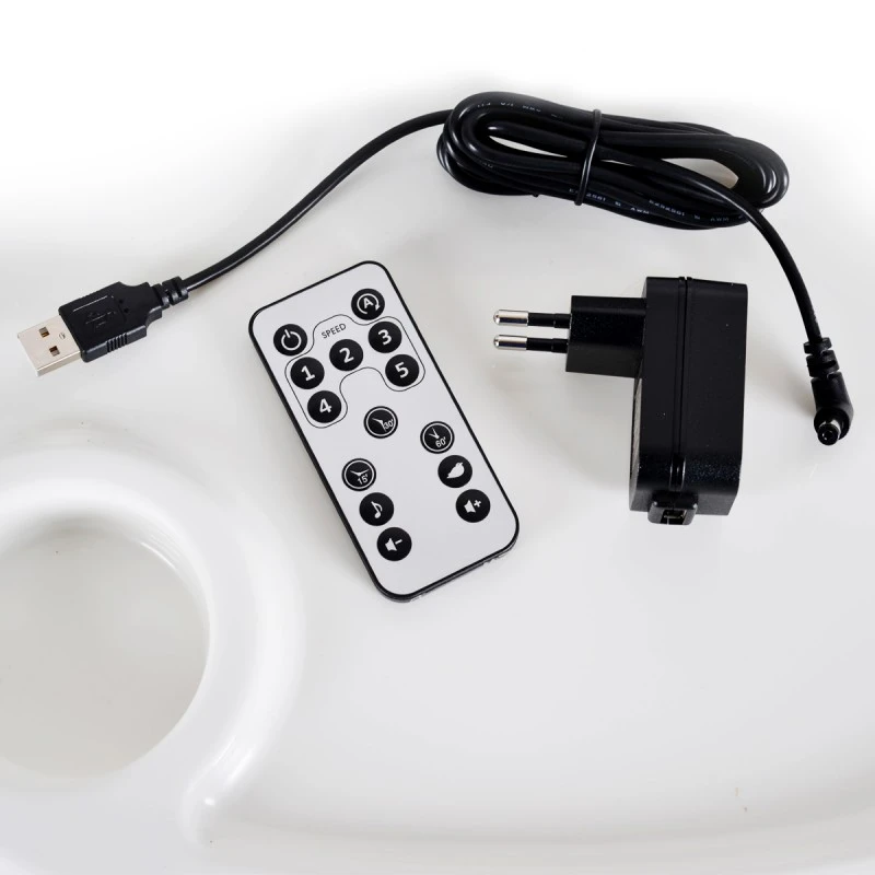 Cangaroo Стол за хранене-люлка Pudding 2 в 1 сив