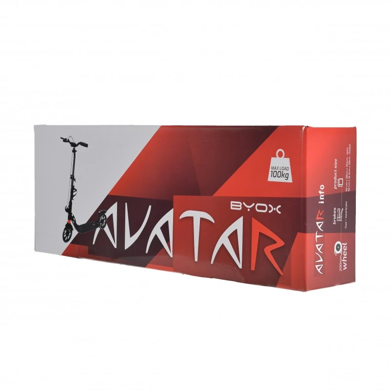 Byox Тротинетка Avatar черен