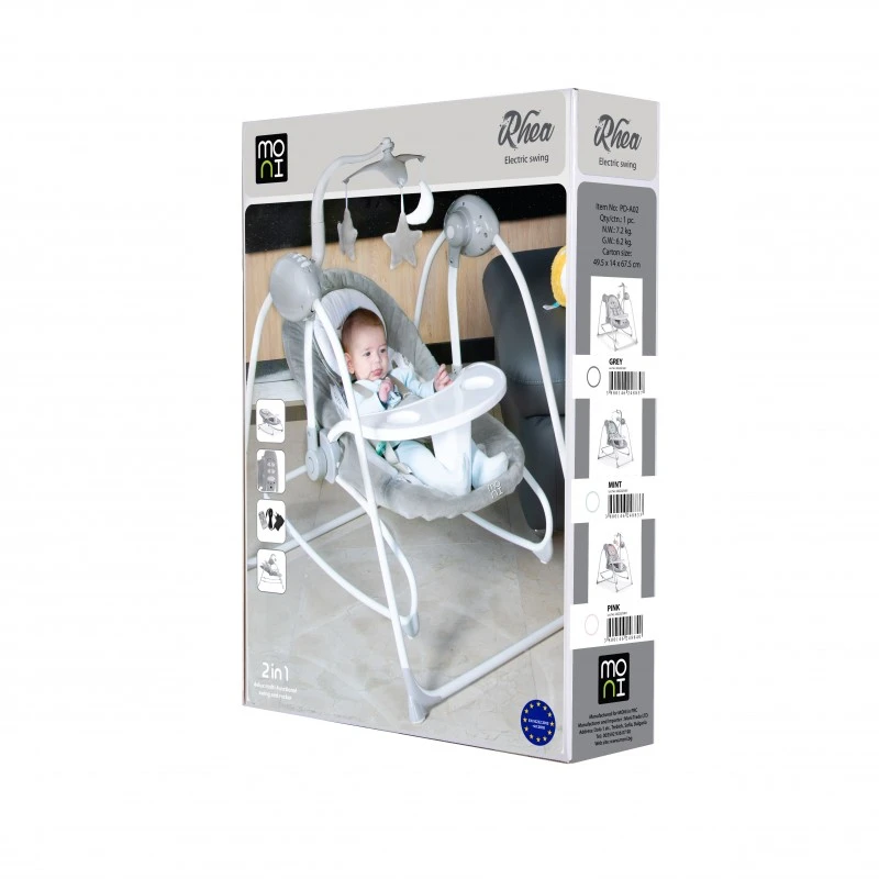 Moni Електрическа люлка Rhea ментов