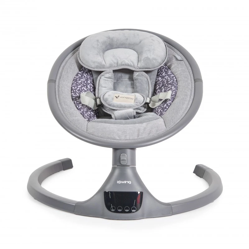 Cangaroo Електрическа люлка iSwing графит
