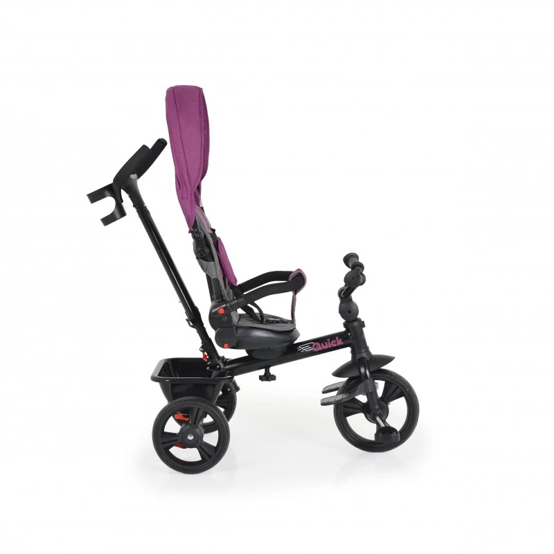 Триколка Quick с регул. облегалка лилав