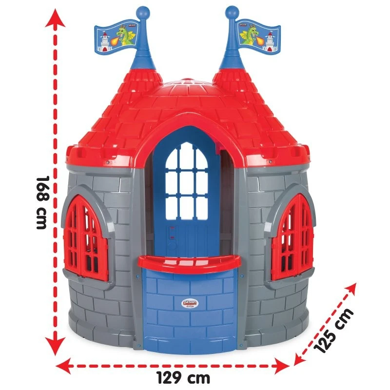 Замък 07963 сив Pilsan