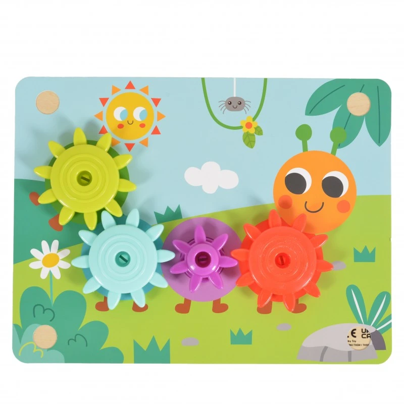Дървена игра със зъбни колела TK352 Tooky Toy