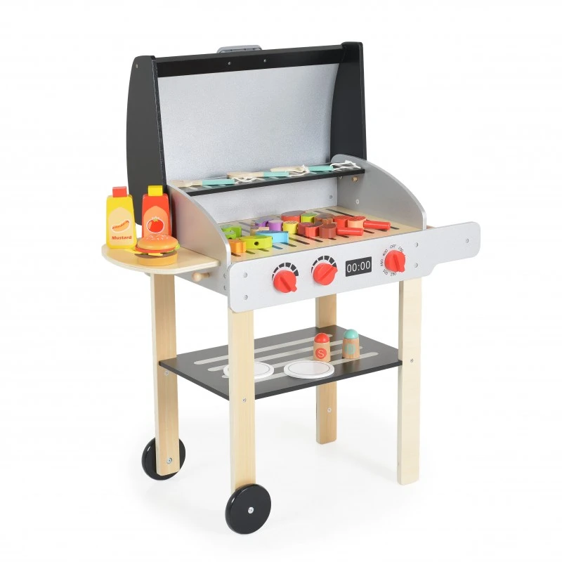 Дървен сет за игра - Барбекю TK808 Tooky Toy